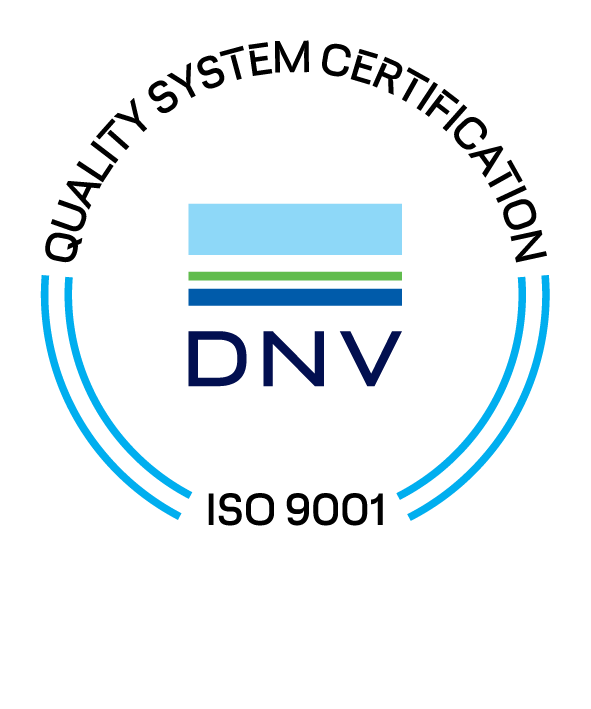 ISO 9001 certified DNV